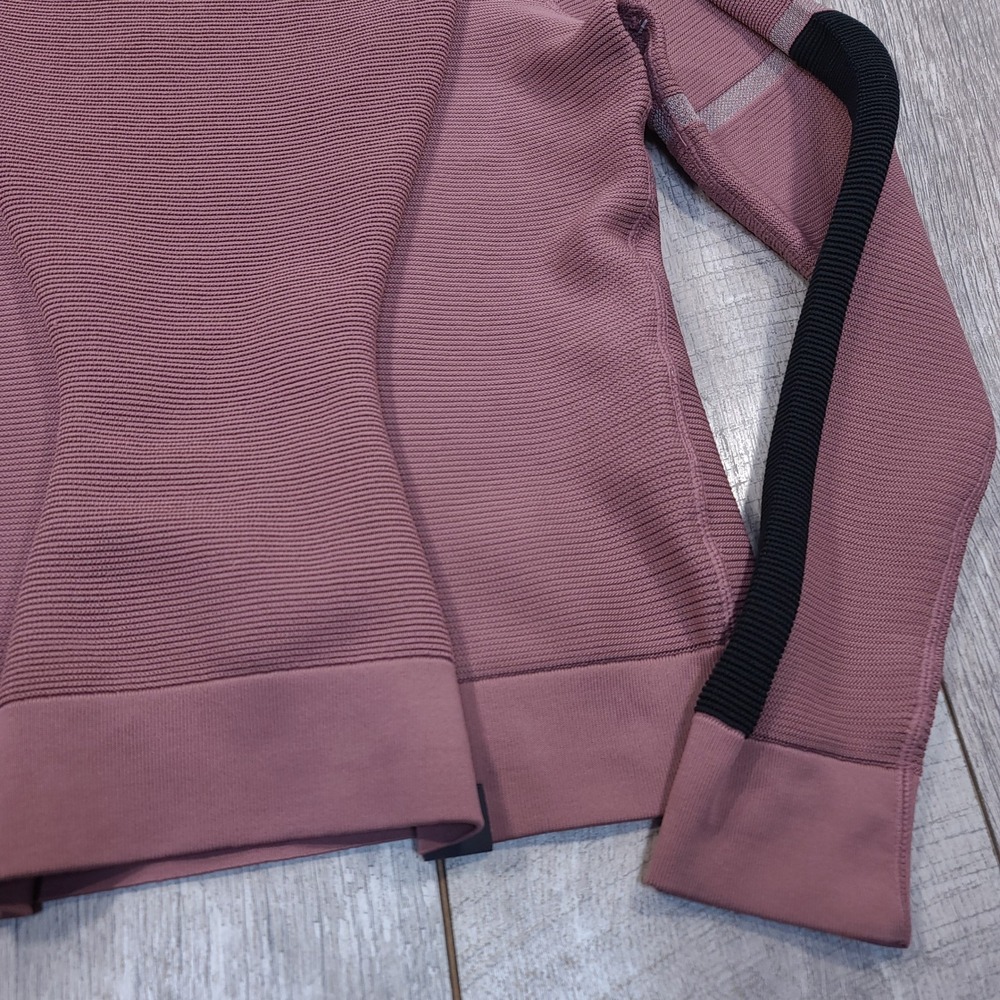Under Armour IntelliKnit Phantom Women Large Pink Long Sleeve Crew Neck - Picture 3 of 7